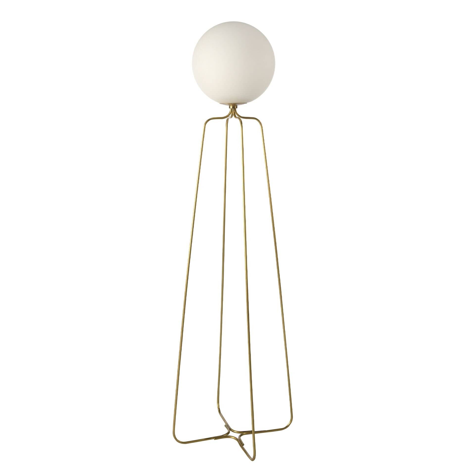Gulvlampe Golden White S1