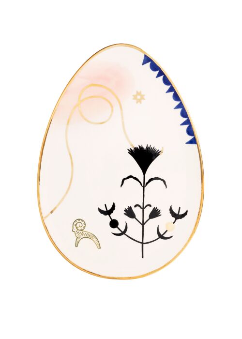 Eggformet plate Vesna