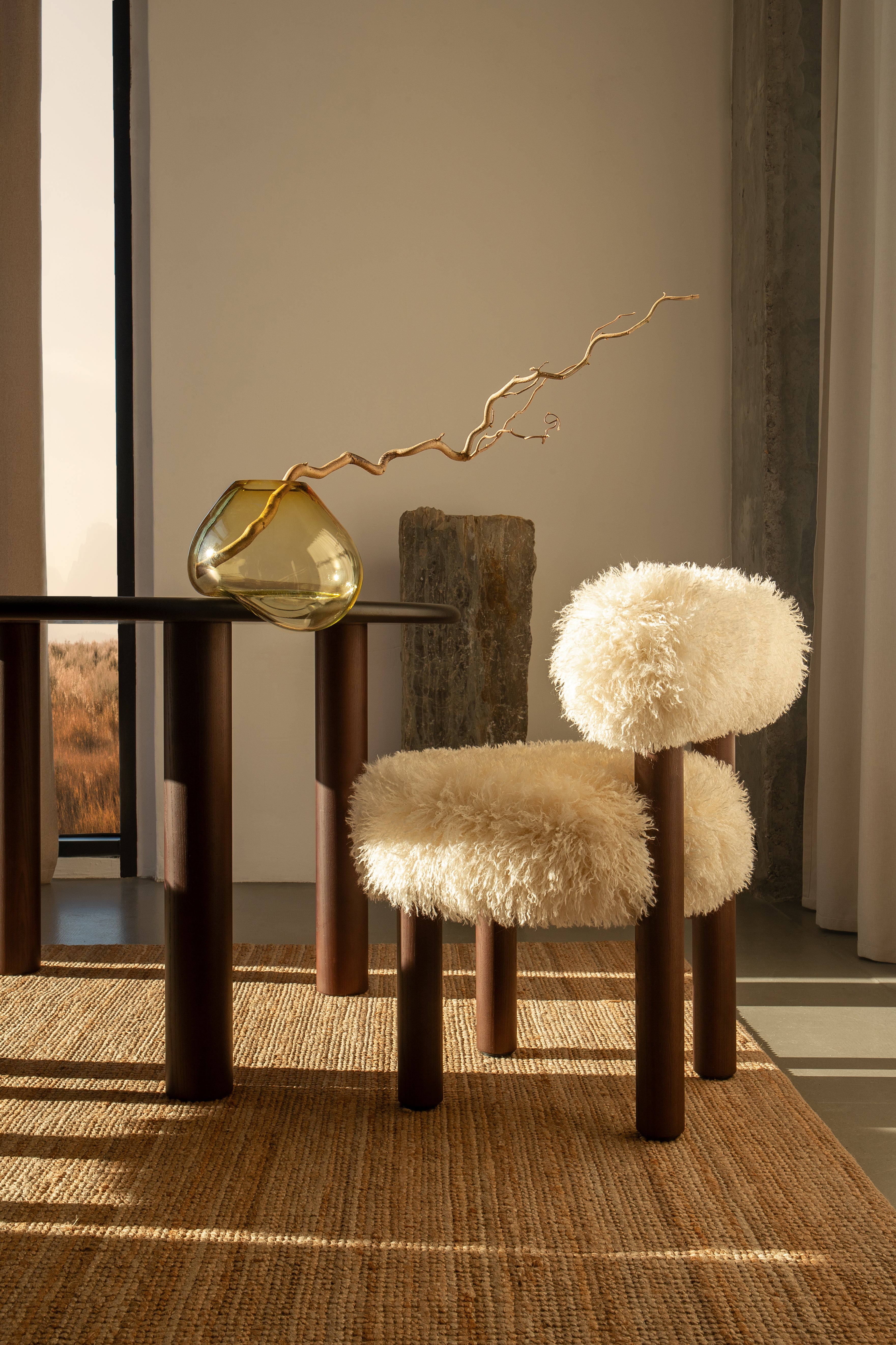 Stol Gropius CS2 Fluffy Edition