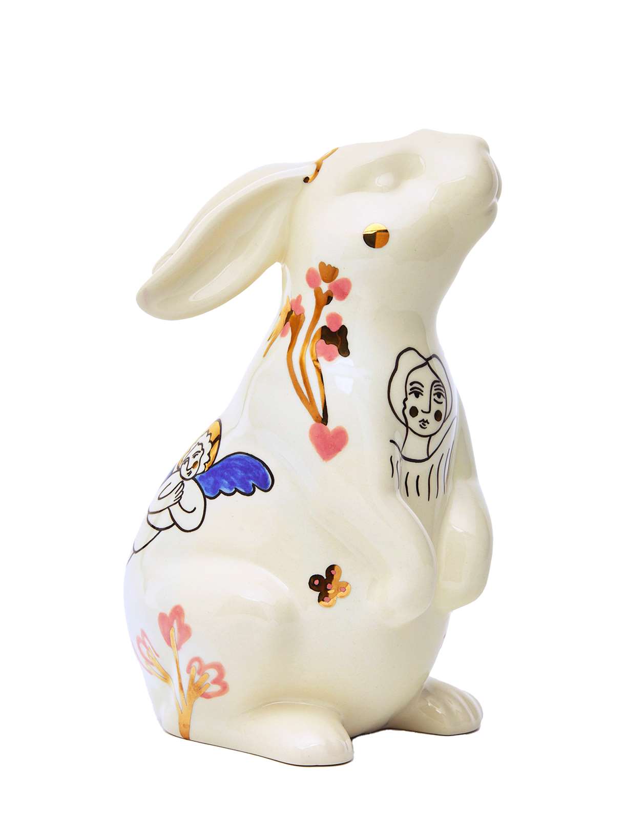 Kaninformet vase