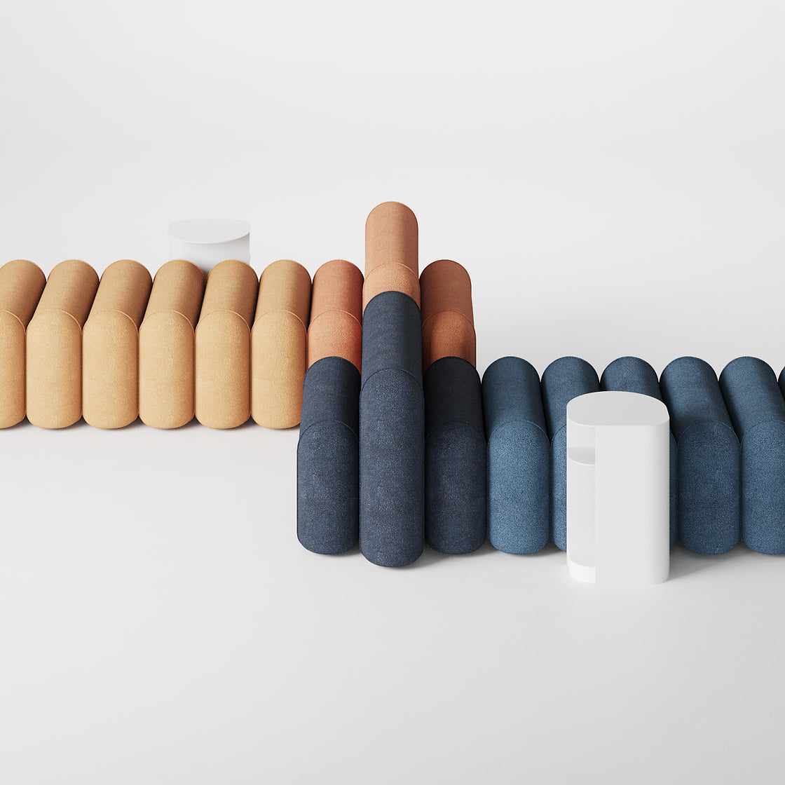 Puffa System Sofa M2