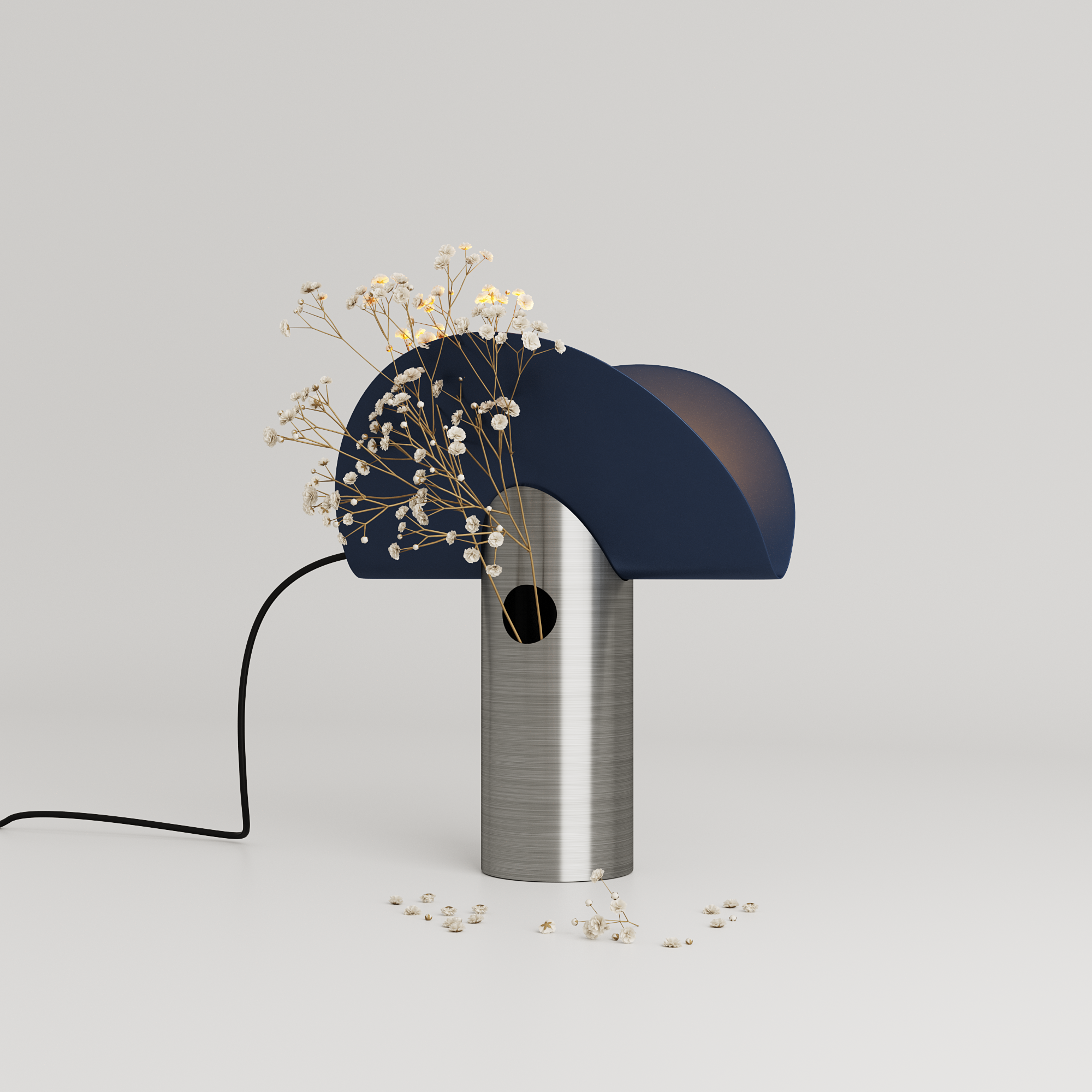 Lampe-vase blanding