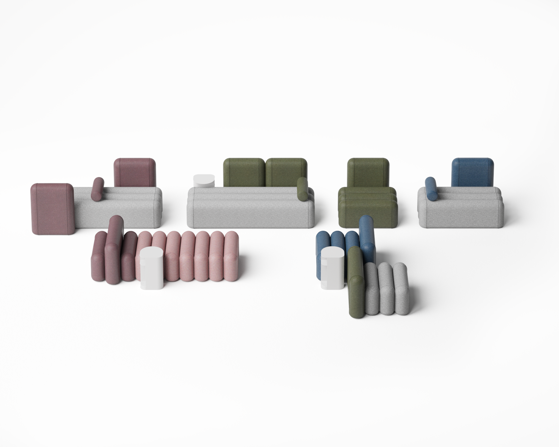 Puffa System Sofa M16
