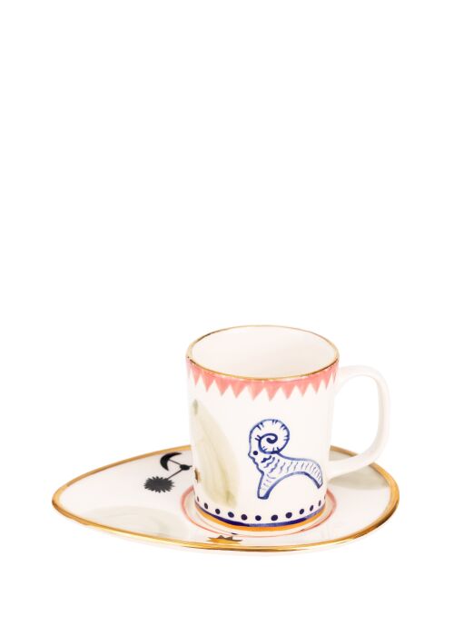 Kaffekrus og tallerkensett Vesna