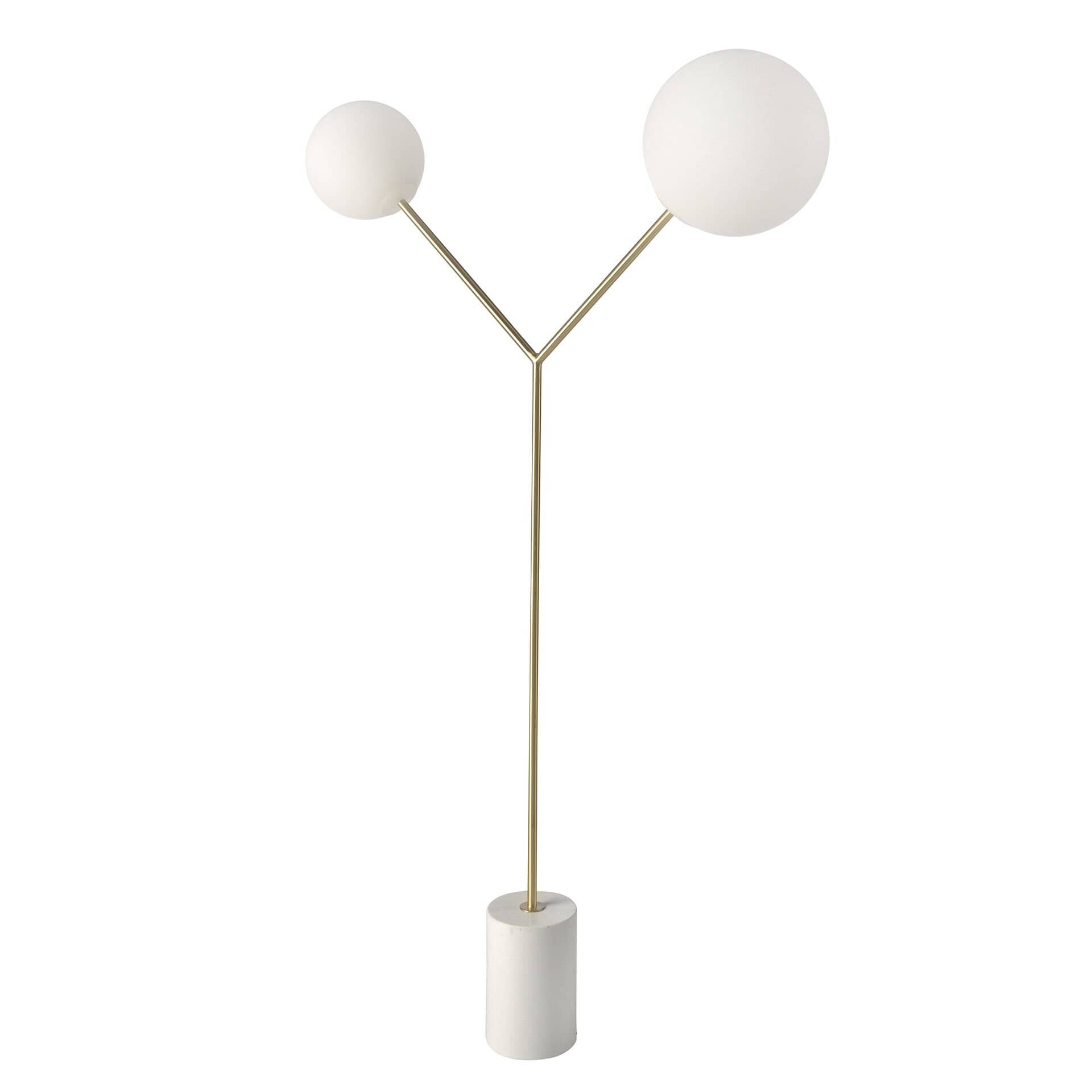 Gulvlampe Golden White S2