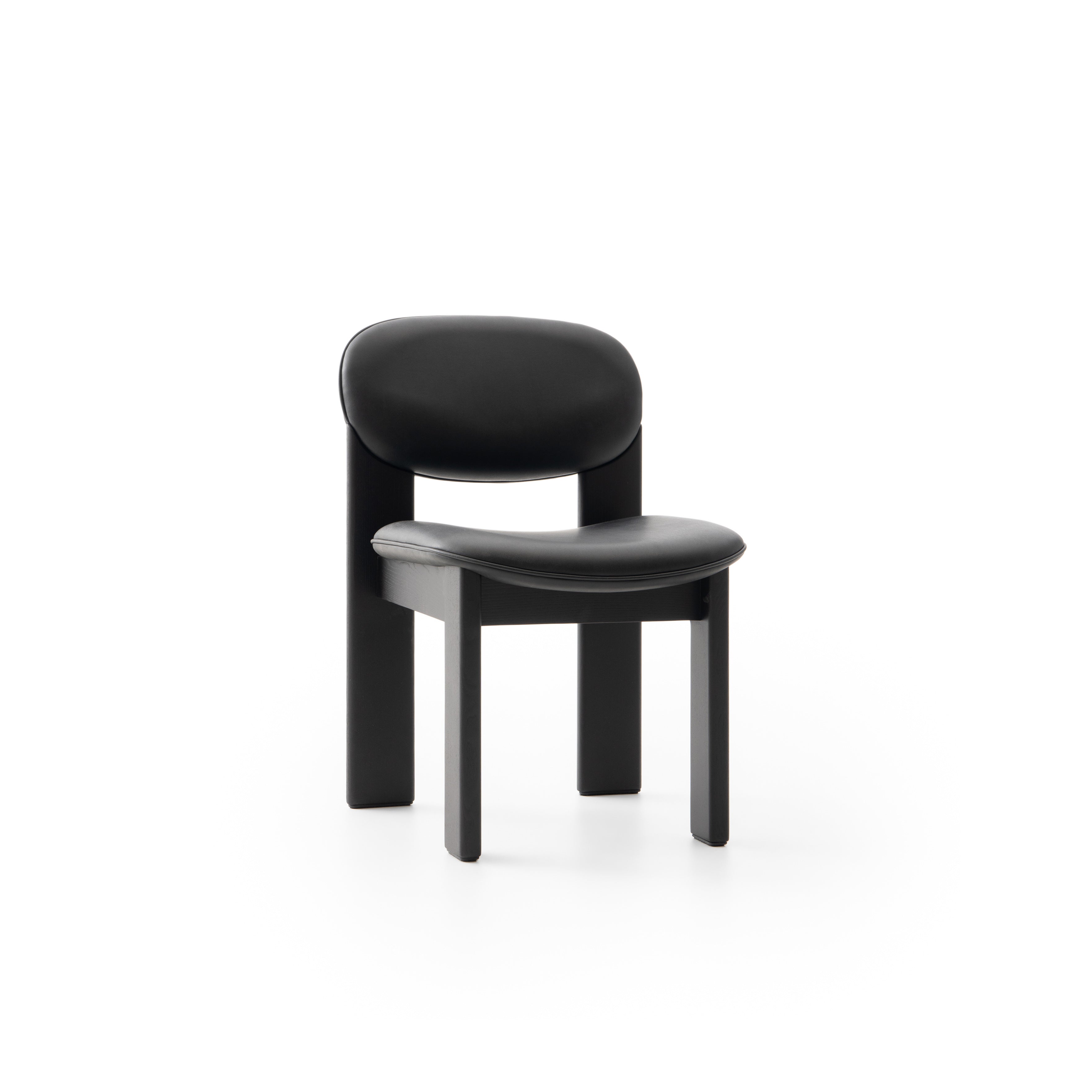 Archipen Stol i svart skinn
