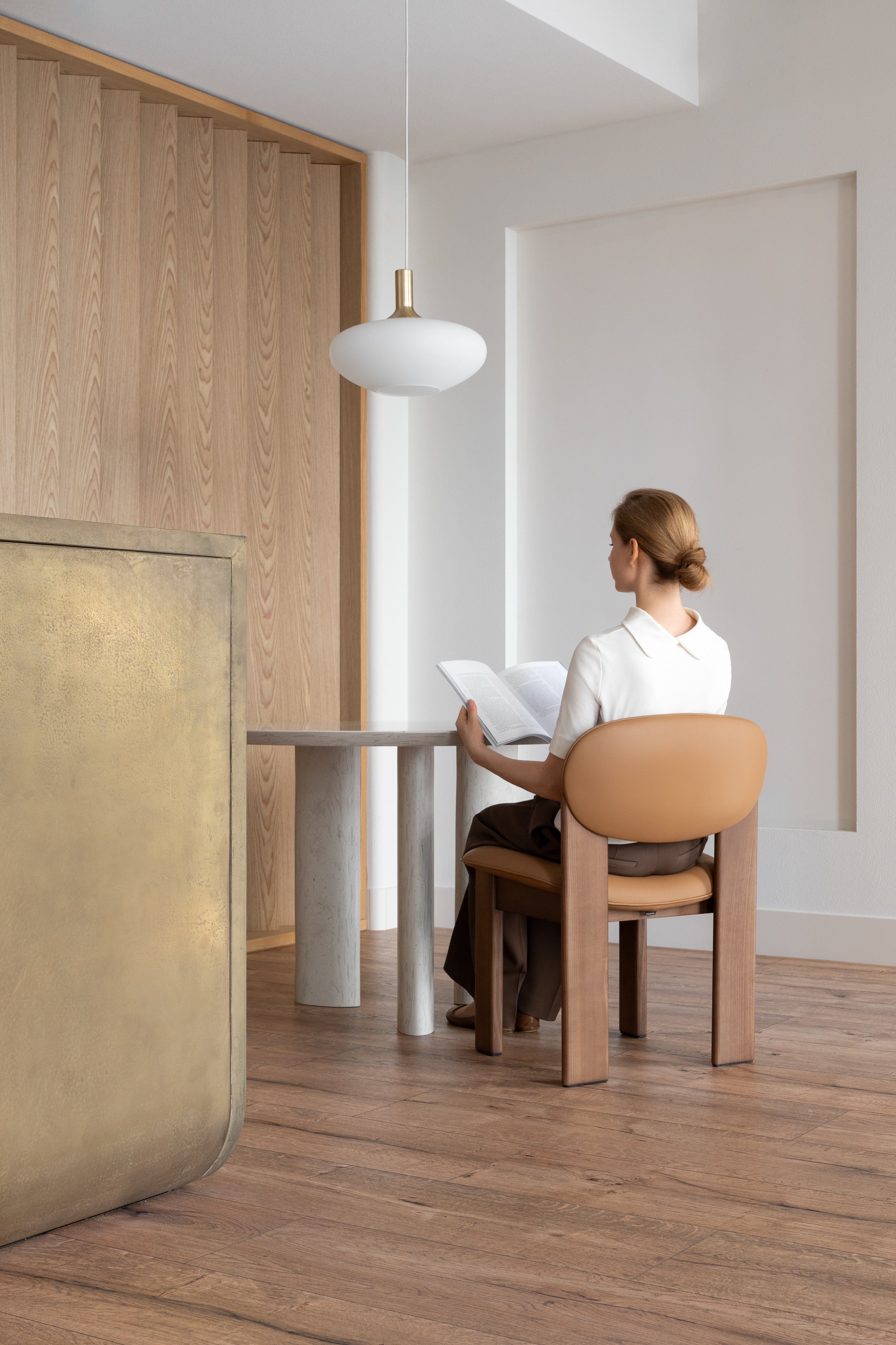 Archipen Stol i skinn