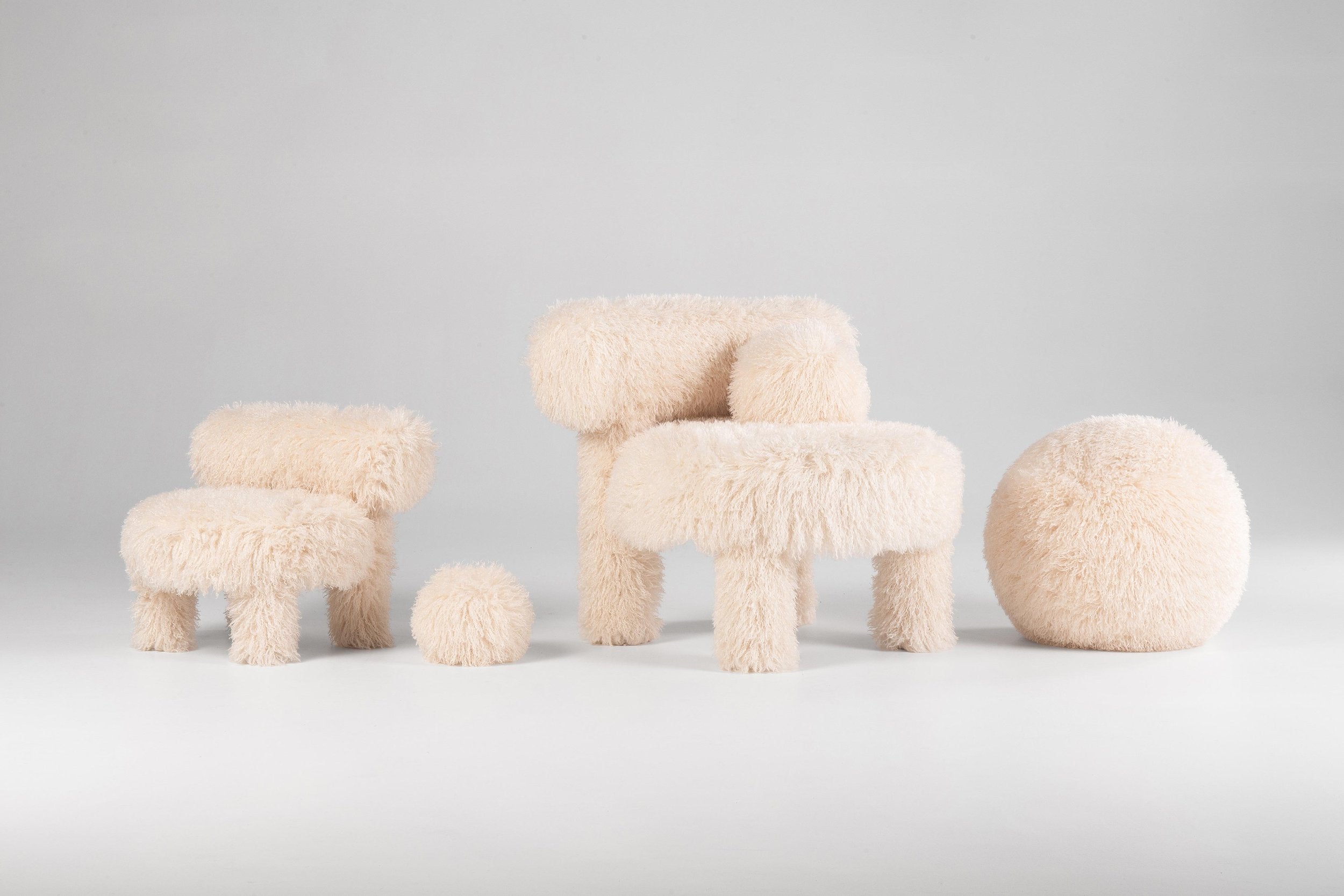 Lavstol Gropius CS1 Fluffy Edition